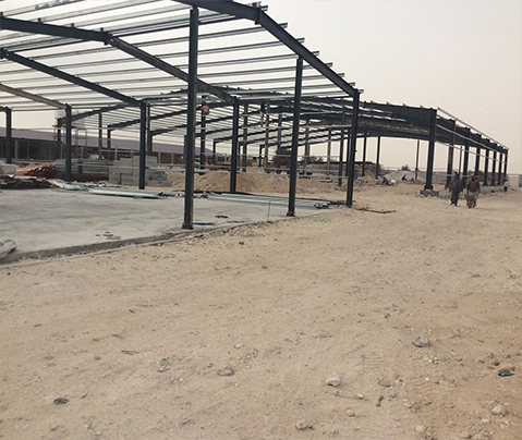 STEEL BUILDING PROJECT IN QATAR